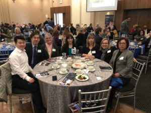 Some of Hanson Education Group's team at the State of the City luncheon